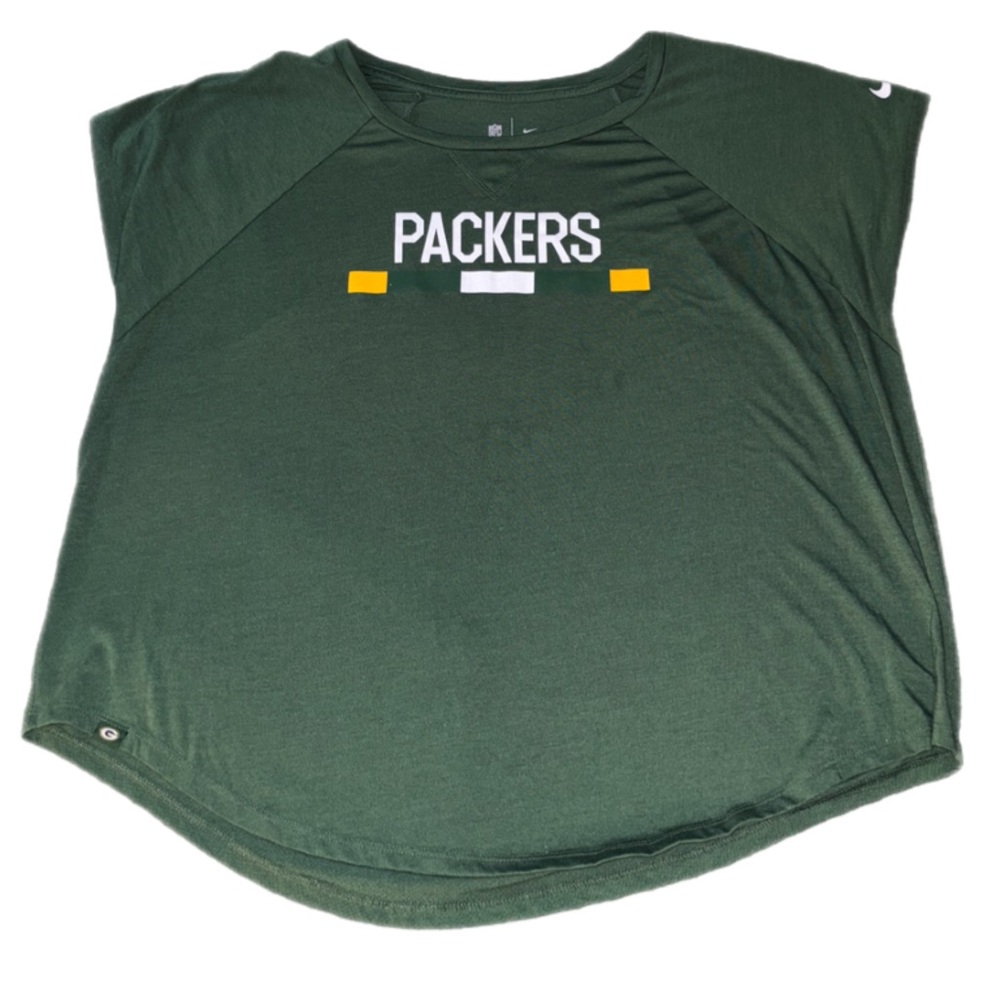Nike Green Pay Packers NFL Women’s Jersey Tee
